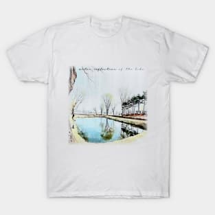 water reflection of the lake(watercolor painting) T-Shirt